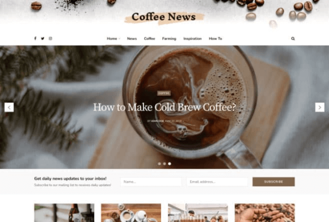 Coffee Blog